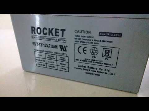 Rocket 12V 65Ah SMF Battery