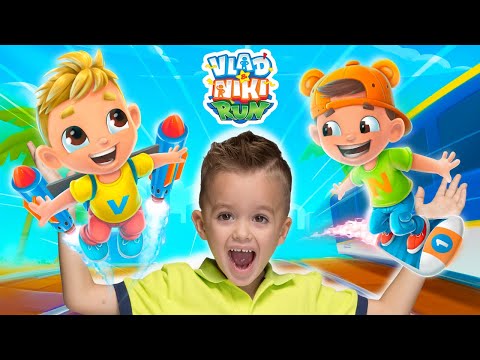 Vlad and Niki RUN - new game for kids