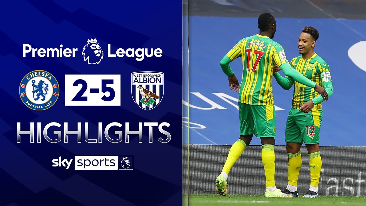 Chelsea 2-5 West Brom | Premier League