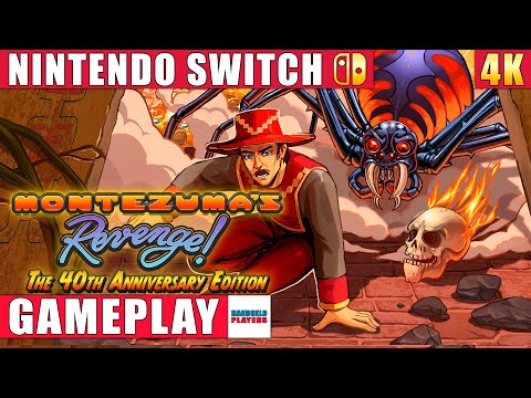 Montezuma's Revenge - The 40th Anniversary Edition Nintendo Switch 1 Gameplay in 4K