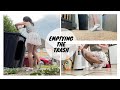 4K ASMR Emptying Cleaning The Trash Bins No Talking ASMR Sounds