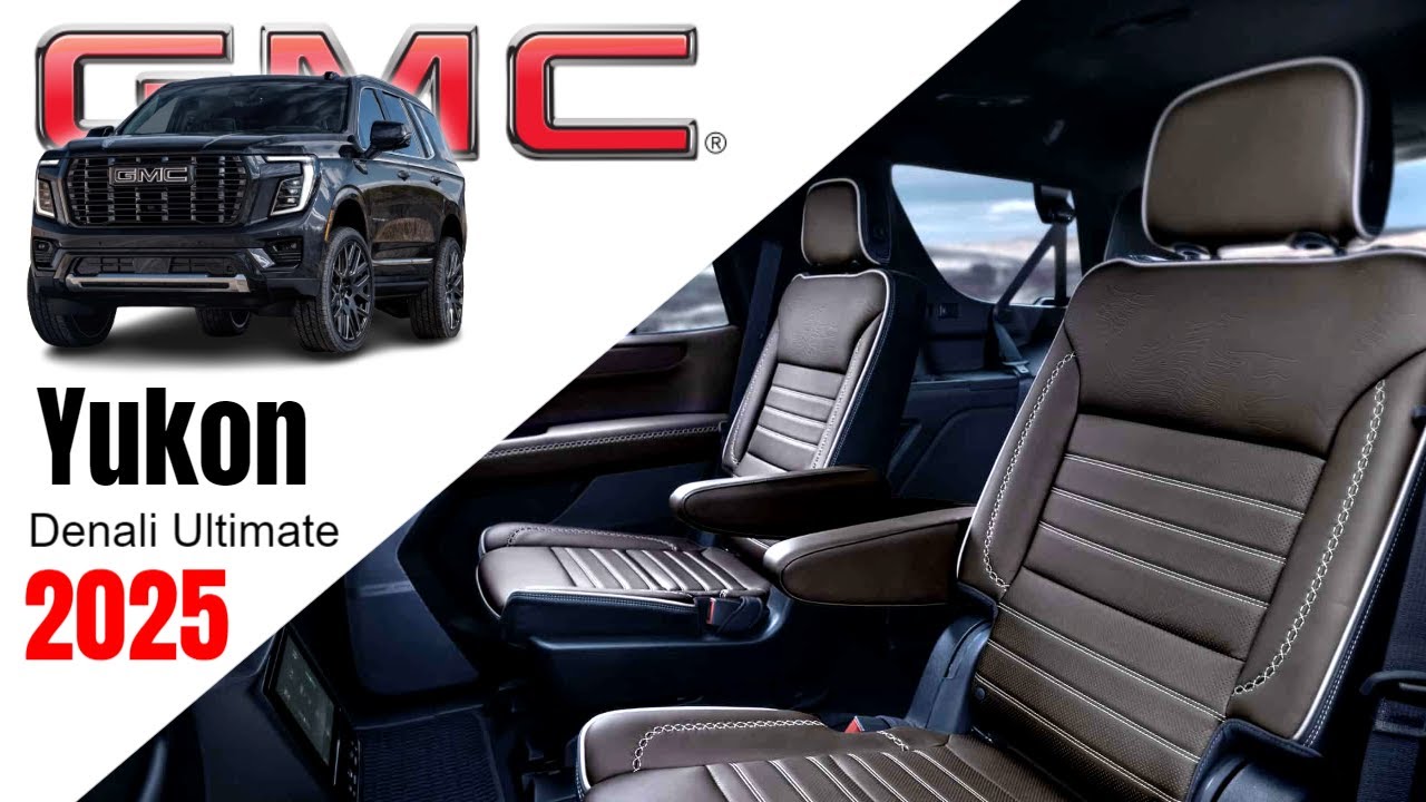 2025 GMC Yukon Denali Ultimate Interior Cabin