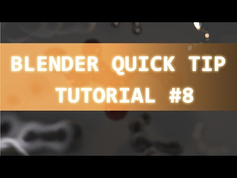 Blender Quick Tip Tutorial #8 [Meta Balls] (german)