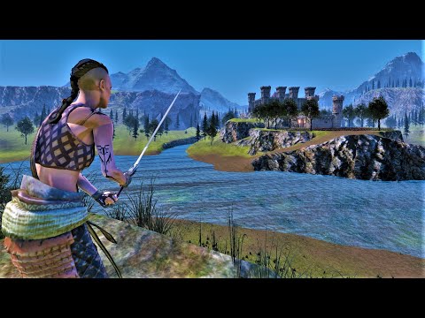 Army Of Valkyries VS Spartans & Medieval Army Defending The Castle | EPIC BATTLE - UEBS