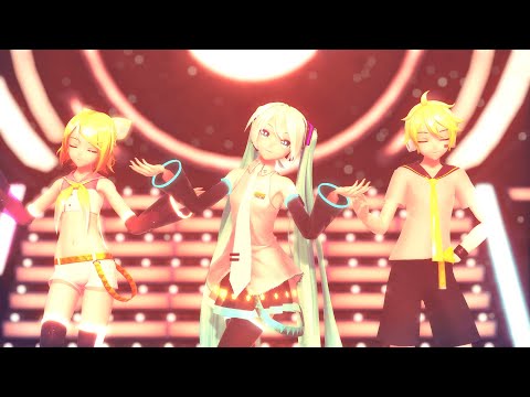 [MMD] Shake It! - シェイクイット! [by Emon]/YYB Miku, Rin and Len