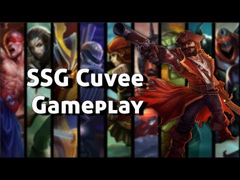 SSG Cuvee Gangplank vs Gragas Top Patch 7.10