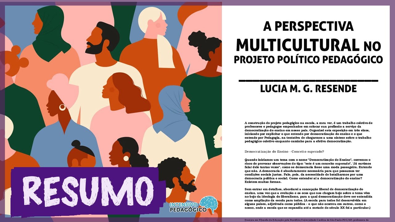 A Perspectiva MULTICULTURAL no PROJETO POLÍTICO PEDAGÓGICO - Resende