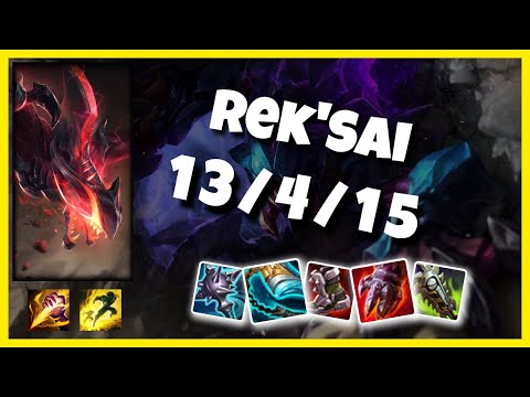 Rek'Sai vs Kayn STRIDEBREAKER NA Challenger JUNGLE (13/4/15) - v10.24
