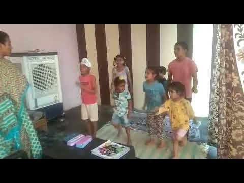 NURSERY CHILDREN JUMP, STANDUP, SITDOOWN MOVEMENT- DECE-4, IGNOU     RAMANDEEP KAUR