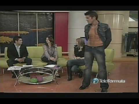 Anahi en el relanzamiento de jeans RAYTHOM_3 seg 2