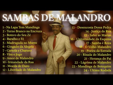 SAMBAS DE MALANDRO | Melhores Músicas de Zé Pelintra | Pontos de Umbanda
