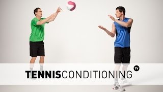 Medicine Ball Diagonal Chop exercise video thumbnail