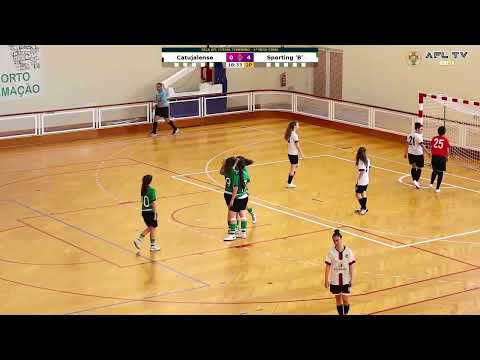 Resumo - SR Catujalense x Sporting CP 'B' - Taça AFL Futsal Feminino - Final 4 - 1.ª Mei...