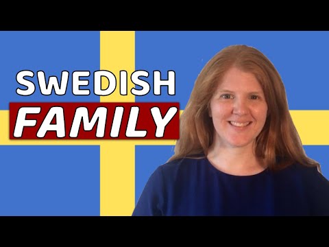 How to say mother in Swedish - Swedish family words - Learn Swedish in a Fun Way!