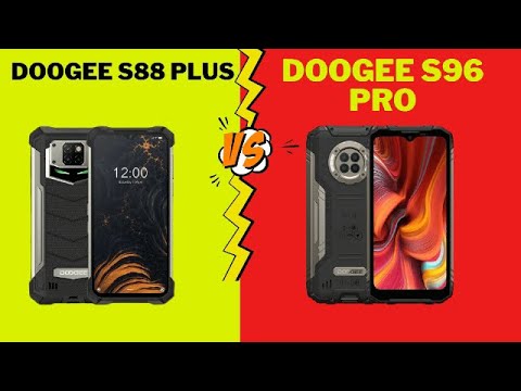 Difference between Rugged Phones Doogee S88 Plus vs Doogee S96 Pro - To the point Comparison