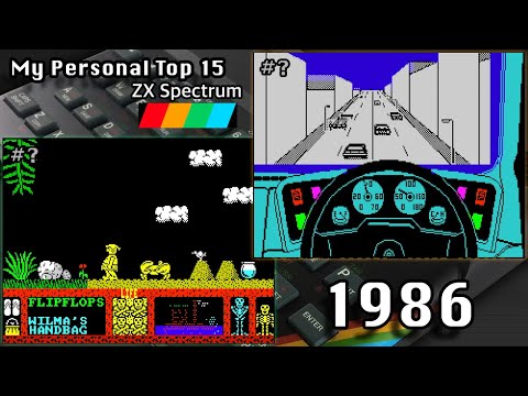 My Personal Top 15 ZX Spectrum Games From 1986
