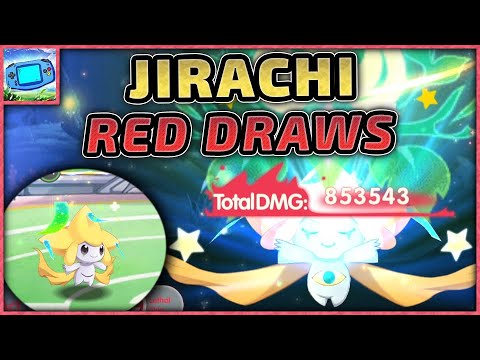 S+ Jirachi Red Draw and battle showcase - Pocket Incoming
