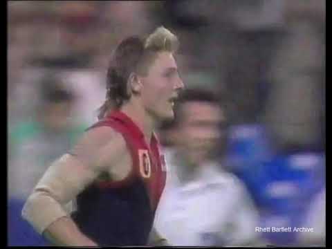Peter Landy - optical illusion - Geelong v Melbourne, Toronto 1989