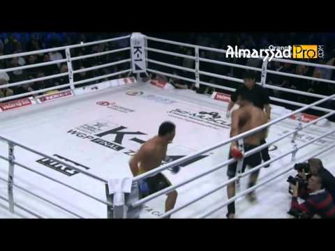 K-1 GP 2013 QuarterFinals Badr Hari vs Zabit Samedov