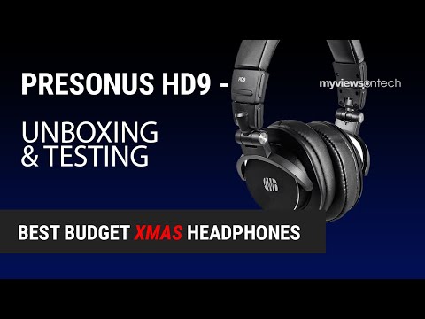 Обзор наушников Presonus HD9
