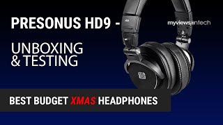 Video thumbnail for Presonus HD9 | Best Budget Christmas Headphones by SKT Wood Design
