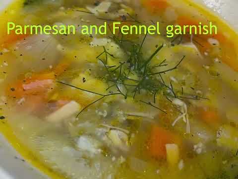 Brodo di Pollo Italian Chicken Soup