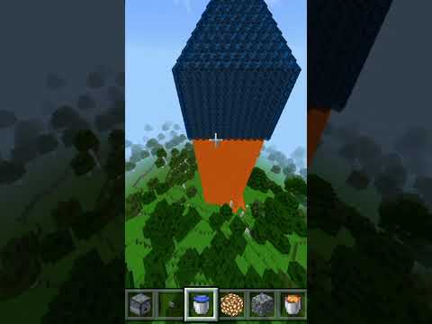 EPIC Cobblestone Tower Build in Minecraft!