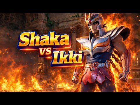 “Shaka vs Ikki: O Primeiro Encontro - Batalha Épica de Cavaleiros do Zodíaco”