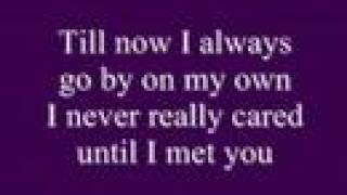 Alone by Celine Dion w/ lyrics