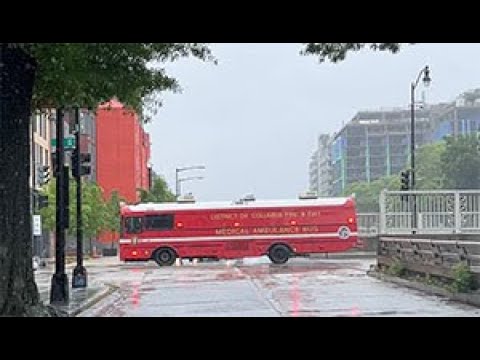 Washington DC Medical Ambulance Bus & Truck 11 respond