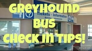 How to Check In at the Greyhound Bus Station