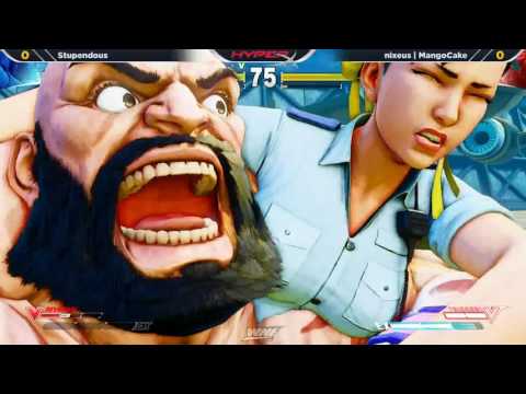 WNF SFV - Off Season 2.4 - Stupendous (Zangief) vs nixeus | MangoCake (Chun-Li)