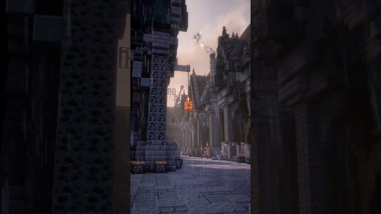 The perfect #Minecraft map for gothic lovers 🫡