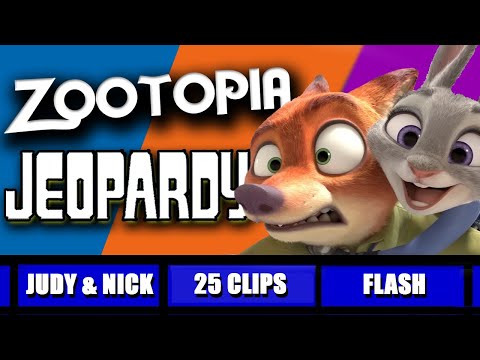 Disney Zootopia Jeopardy