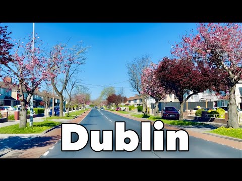 4K Driving Tour Dublin Ireland April 2025 | Dash Cam Ireland | Templeogue, Kimmage and Dublin City