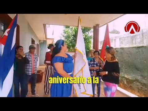 Recibió Güira de Melena Bandera 65 Aniversario de la ANAP.