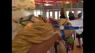 preview picture of video 'Riding Barnaby Village Museum Carousel in Vancouver'
