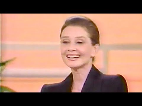 Audrey Hepburn interview on Donahue (not complete)--1990