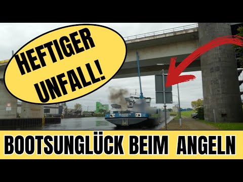 Schock beim Angeln: Heftiger Crash auf dem Wasser – Krasser Schaden - Und wir waren in Lebensgefahr!