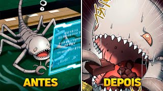 Ele Evolui INFINITAMENTE Sempre que COMER Algo! - Manhwa Recap