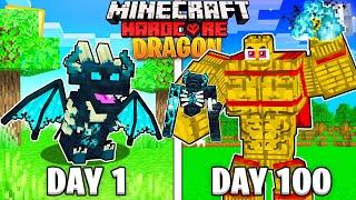 100 Days as a WARDEN DRAGON (Trailer 2) - Minecraft Animation