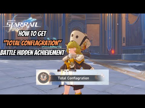 How to get "Total Conflagration" Battle Hidden Achievement#honkaistarrail #honkaistarrailgameplay