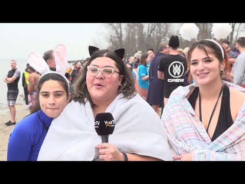 Oakville's 2023 Polar Bear Dip