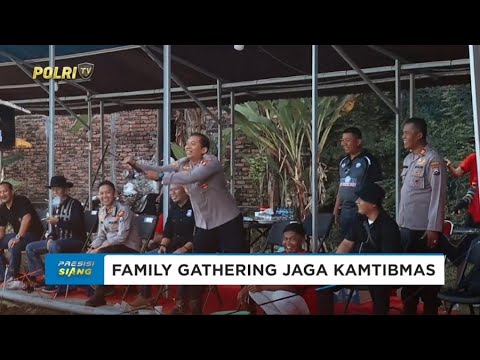 JAGA KAMTIBMAS MELALUI FAMILY GATHERING BERSAMA BKP DAN POLRES BOJONEGORO