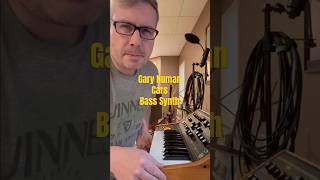 Gary Numan Cars Bass Synth #garynuman #moogsynthesizer #moogmusic @MoogSynthesizers