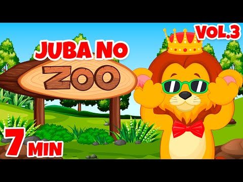 Juba no Zoo Vol. 3 - Giramille 7 min | Desenho Animado Musical