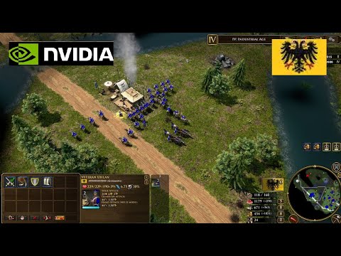 Age of Empires III Definitive Edition - 1v1 Germany vs Russians Fast Win | Multiplayer Gameplay