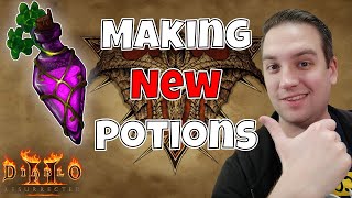 Creating a Magic Find Potion in Diablo 2 Resurrected