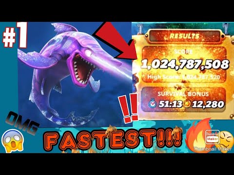 Grinding 1 Million points for 1 minute straight with Dark magic shark