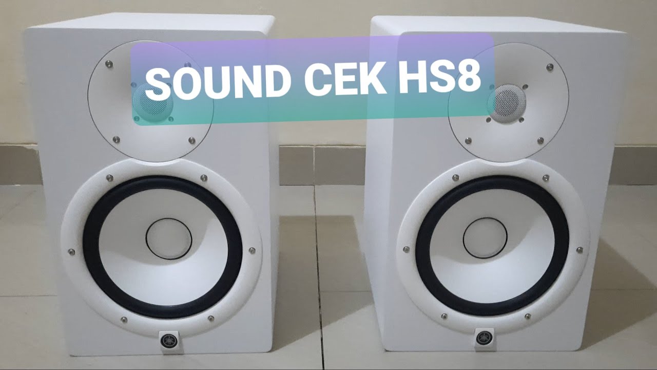 Loa kiểm âm Yamaha HS8 MP chính hãng - Video